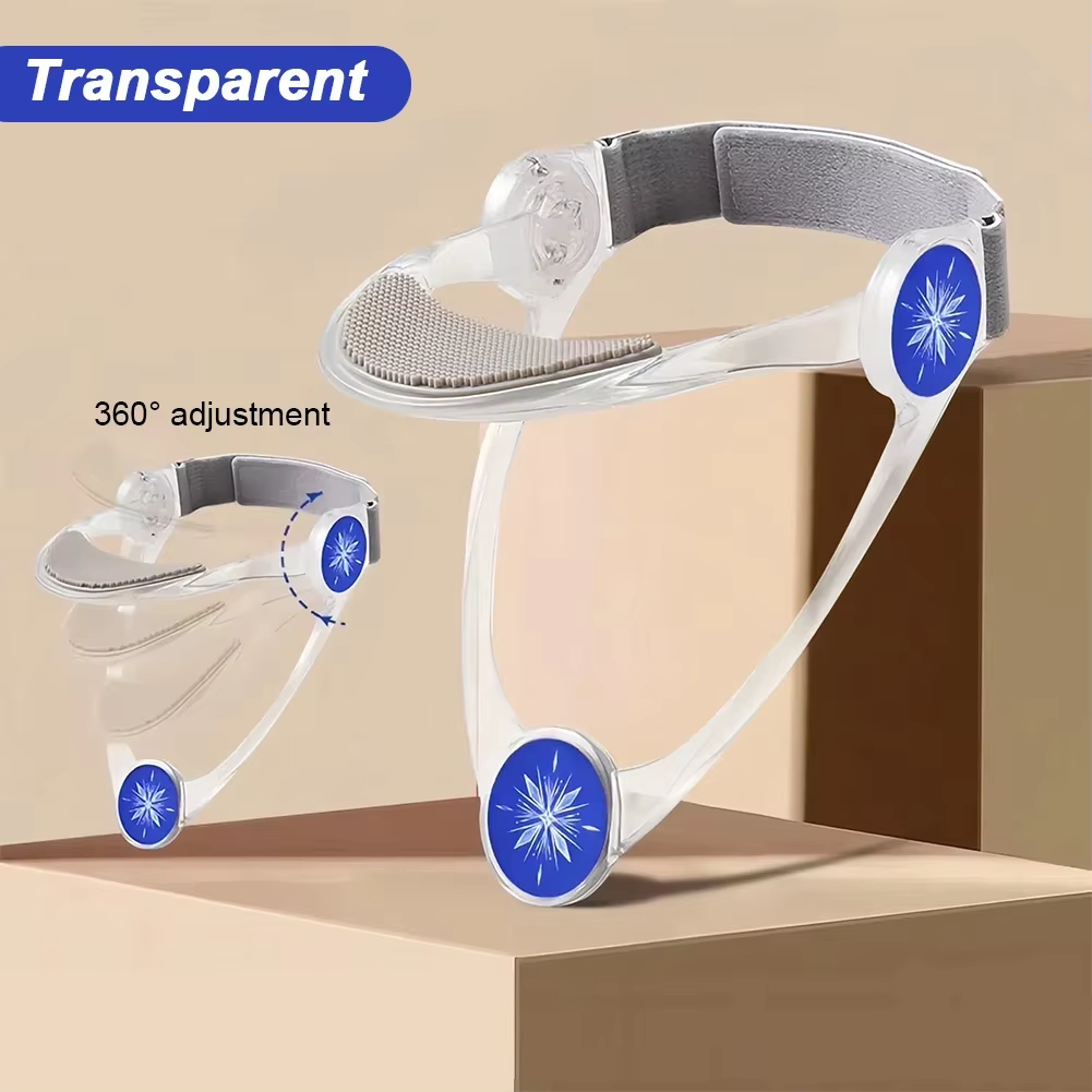 TPU Adjustable Support Frame Neck Braces Posture Corrector Fixation Foldable PC Prevent Head Low Double Chin Neck Forward Tilt
