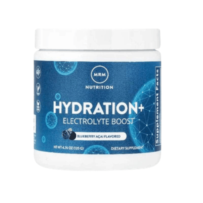 Advanced hydration support blueberry acai electrolyte powder mix for energy and endurance