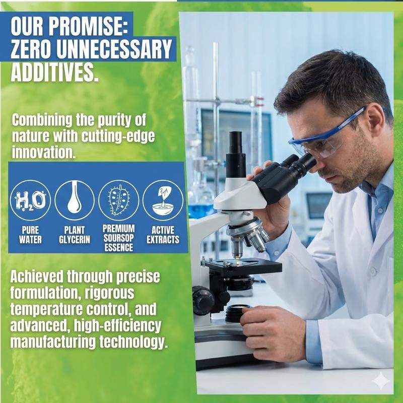 Qizfyzz Soursop Bitters Liquid Drops 10-In-1 with Nori Moringa Turmeric Black Seed Oil Oregano Ashwagandha Herbal Extracts for Overall Health Vegan Non-Gmo 2 Fl Oz