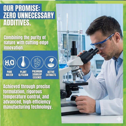 Qizfyzz Soursop Bitters Liquid Drops 10-In-1 with Nori Moringa Turmeric Black Seed Oil Oregano Ashwagandha Herbal Extracts for Overall Health Vegan Non-Gmo 2 Fl Oz