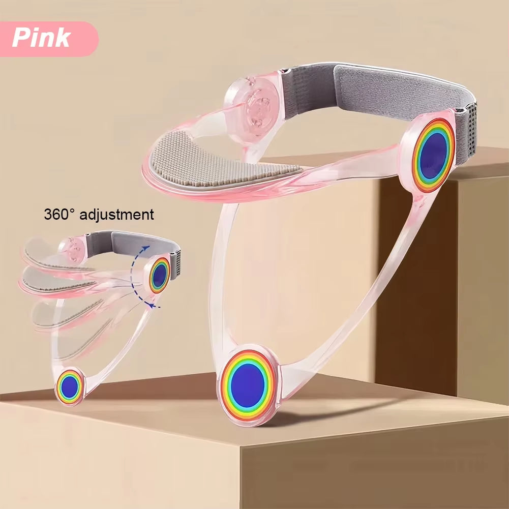 TPU Adjustable Support Frame Neck Braces Posture Corrector Fixation Foldable PC Prevent Head Low Double Chin Neck Forward Tilt