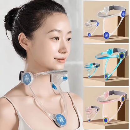 TPU Adjustable Support Frame Neck Braces Posture Corrector Fixation Foldable PC Prevent Head Low Double Chin Neck Forward Tilt